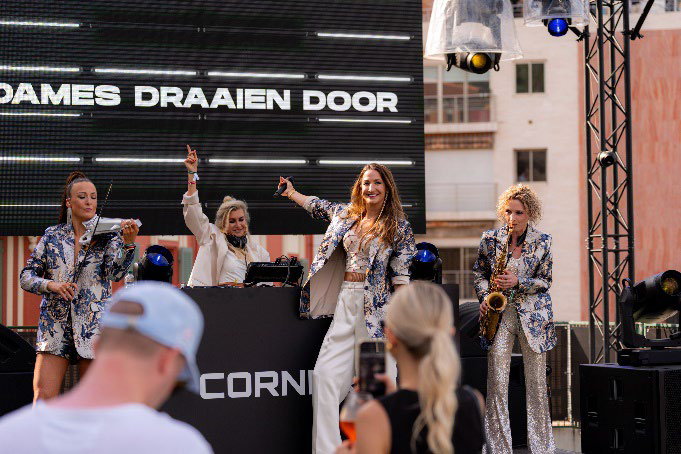Trackside atmosphere at Monaco Grand Prix