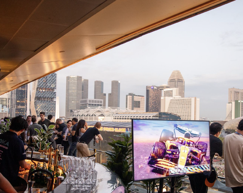 Velocity Terrace inside and outside views